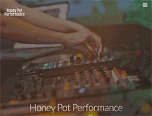 Tablet Screenshot of honeypotperformance.com